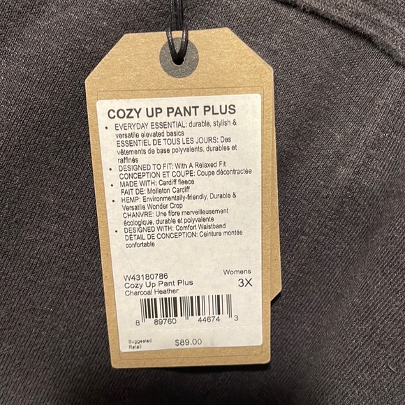 PrAna Cozy Up Pant Plus Size 3X - Picture 3 of 5
